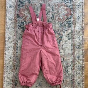 H&M Pink Kids Overalls with Suspenders